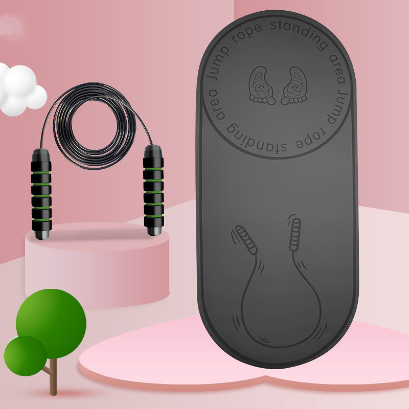 Gadgets Of Lifestyle Fitness Non-slip Mat with Skipping Rope,