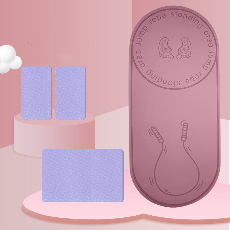 Gadgets Of Lifestyle Fitness Non-slip Mat with Skipping Rope,