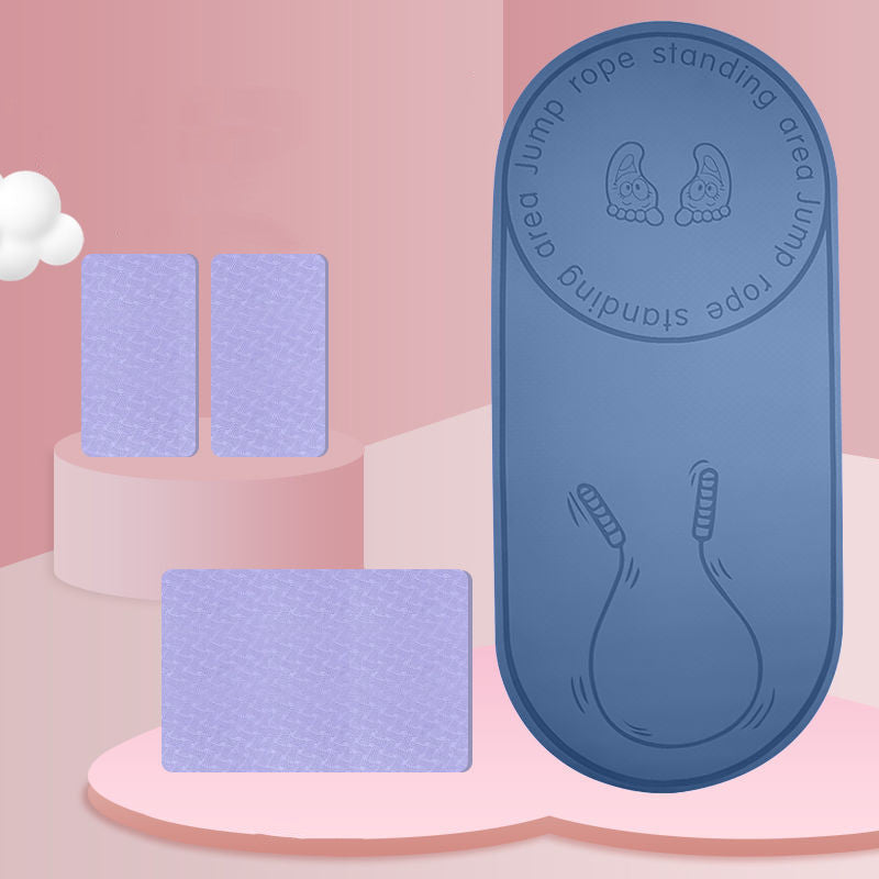 Gadgets Of Lifestyle Fitness Non-slip Mat with Skipping Rope,