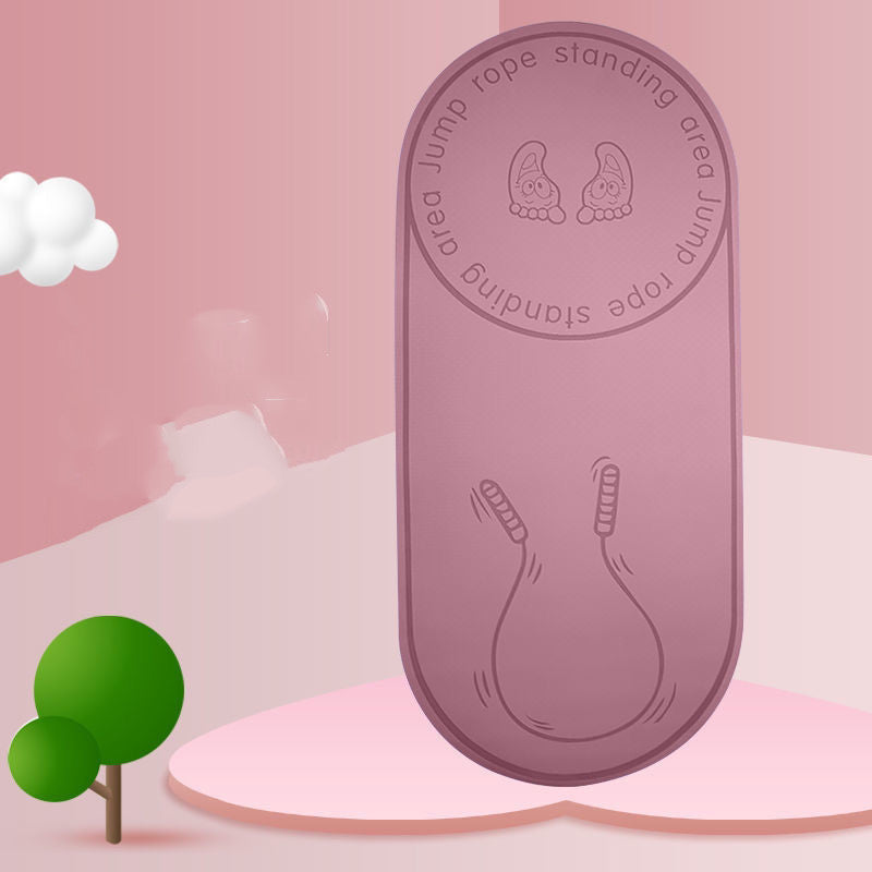 Gadgets Of Lifestyle Fitness Non-slip Mat with Skipping Rope,