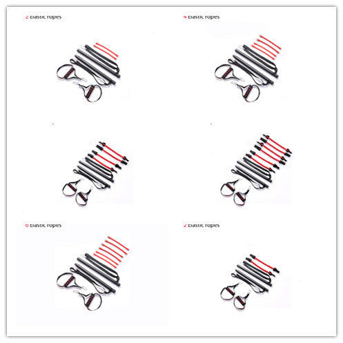 Gadgets Of Lifestyle Body Workout Trainer Bar with Resistance Bands Rubber Buckles